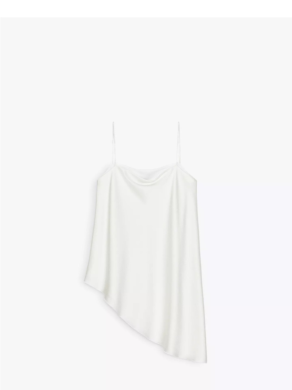 ZW Collection Satin Asymmetric Top